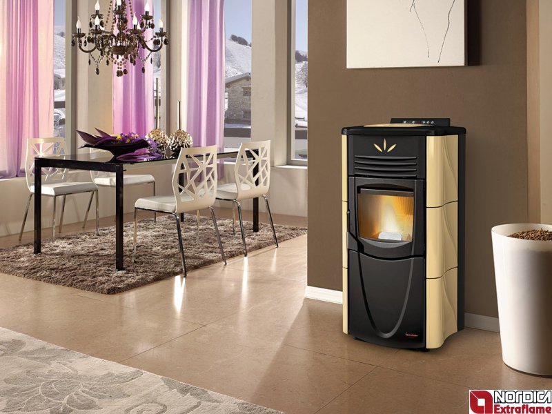 extraflame graziosa lux amb