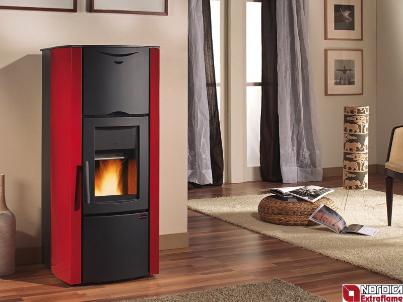 extraflame lucrezia idro steel amb