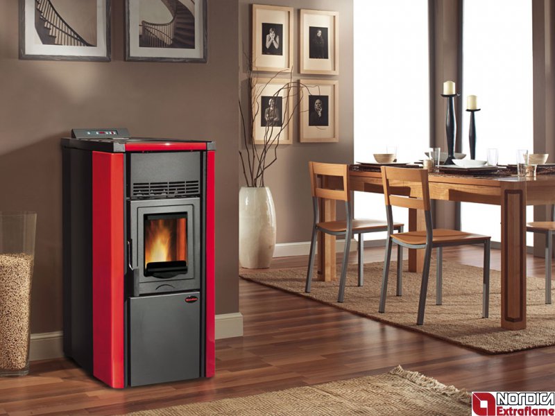 extraflame karolina steel amb