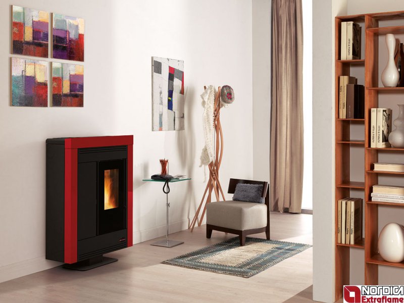 extraflame souvenir steel amb