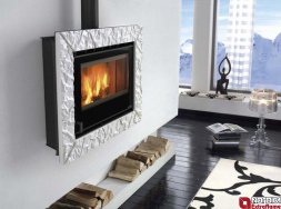 La Nordica PLASMA 80:26 Origami 6kw teplovzdušné krbové kachle