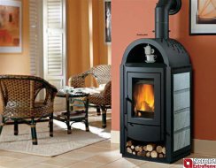 La Nordica SVEZIA mastenec 10,6kw teplovzdušné krbové kachle