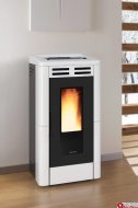 La Nordica Extraflame Anastasia Plus biela 12kw teplovzdušné krbové kachle na pelety s možnosťou rozvodu vzduchu