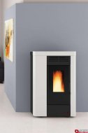 La Nordica Extraflame Anabella biela 8kw teplovzdušné krbové kachle na pelety