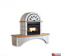 La Nordica Extraflame Falo 2CP piesková 10kw teplovzdušné krbové kachle na pelety