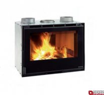 LA NORDICA Insert 70 crystal s ventilátorom 9kw teplovzdušná oceľová krbová vložka