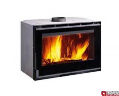 LA NORDICA Insert 80 crystal s ventilátorom 9,4kw teplovzdušná oceľová krbová vložka